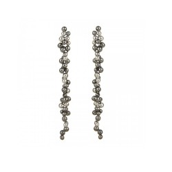 Silver Earrings Balmain Paris 10311213