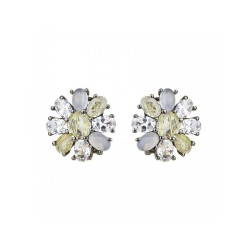 Silver Earrings Balmain Paris 10320735