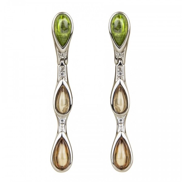 Silver Earrings Nina Ricci 10320387