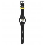 Ρολογια Swatch - Ρολόι Swatch Mickey Blanc Sur Noir SUOZ337
