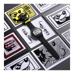 Swatch x Keith Haring Mickey Blanc Sur Noir SUOZ337