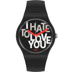 Ρολογια Swatch - Ρολόι Swatch SUOB185 HATE 2 LOVE