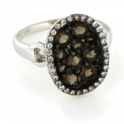 Silver Ring Verita. true luxury 10123979 Women's