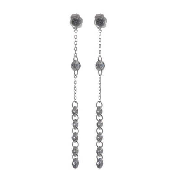 Silver Earrings Verita. True Luxury 10323621 WOMEN'S JEWELLERY