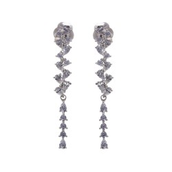 Silver Earrings Verita. True Luxury 10323631 WOMEN'S JEWELLERY