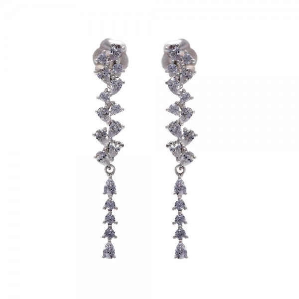 Silver Earrings Verita. True Luxury 10323631 WOMEN'S JEWELLERY