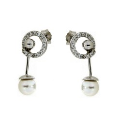 Silver Earrings Verita. True Luxury 10323692 WOMEN'S JEWELLERY