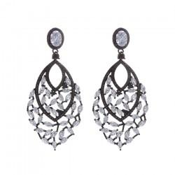 Ladies Earrings - Silver Earrings Verita True Luxury 10323861