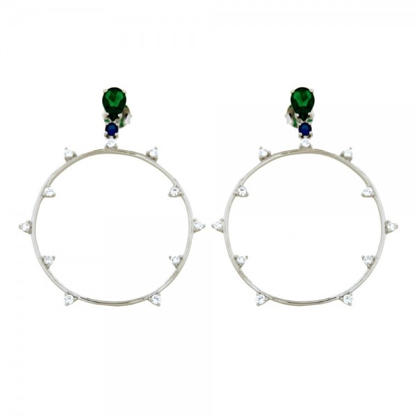Ladies Earrings - Silver Earrings Verita True Luxury 10323876