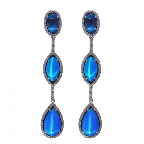Ladies Earrings - Silver Earrings Verita True Luxury 10323885