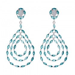 Ladies Earrings - Silver Earrings Verita True Luxury 10323909