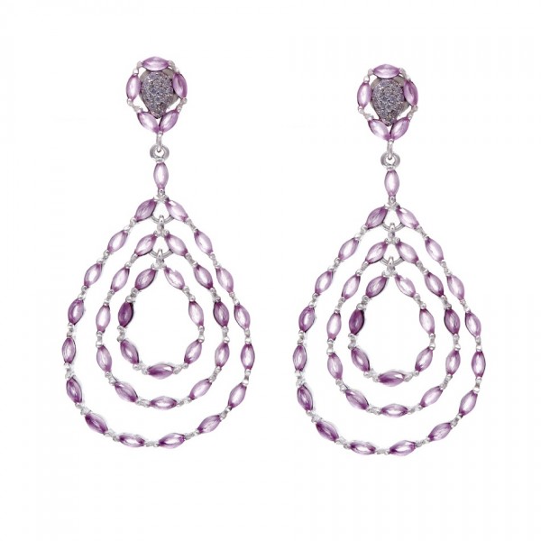 Ladies Earrings - Silver Earrings Verita True Luxury 10323910