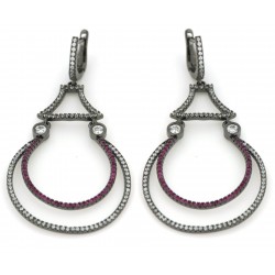 Silver Earrings Verita. True luxury 10322640