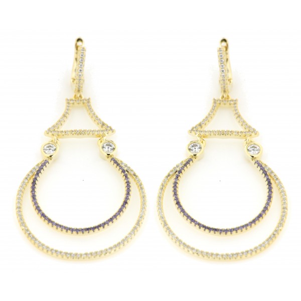 Silver Earrings Verita. True luxury 10322643