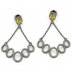 Silver Earrings Verita. True luxury 10322647