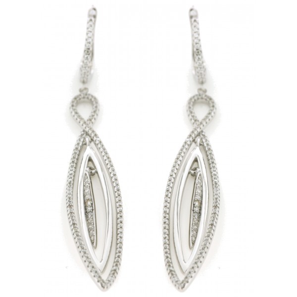 Silver Earrings Verita. True luxury 10322684