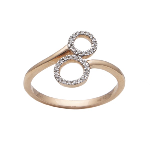 Gold Ring Verita. True Luxury 40130852 WOMEN'S JEWELLERY