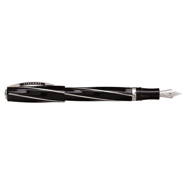 Visconti Divina Medium Black Fountain Pen 26702PDA56M WRITING INSTRUMENTS