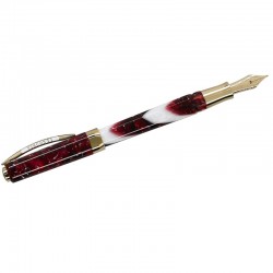Visconti Opera Elements Red Fire Fountain Pen K14B WRITING INSTRUMENTS