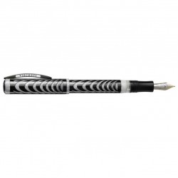 Visconti Black Ripple Limited Edition Fountain Pen 79802 WRITING INSTRUMENTS